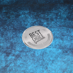 Etiquetas Redondas Negras  - 5