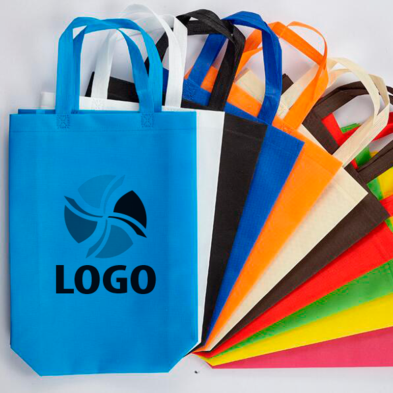 Bolsas tela baratas personalizadas con logo de empresa