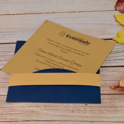 Tarjeta Invitación Troquelada  - 4