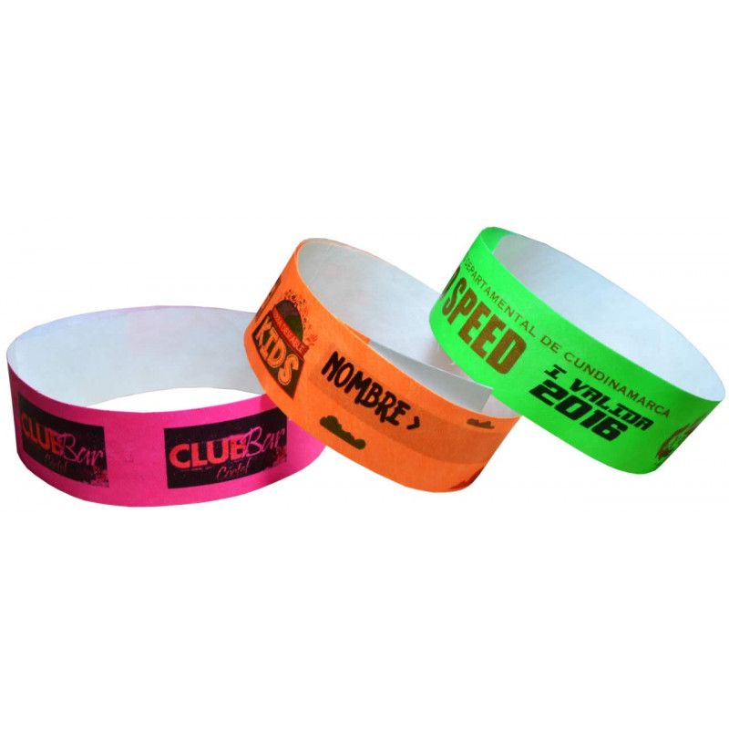 Pulseras Tyvek  - 1