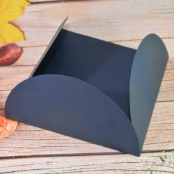 Tarjetas sobre cerrado con faja papel fino  - 5