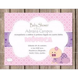 Tarjeta baby shower  - 3